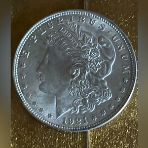 VTG 1921 Morgan silver dollar coin